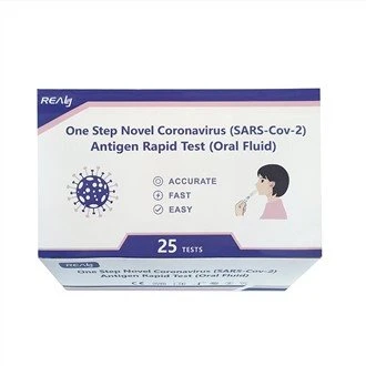 Covid-19 snabbt antigensalivtest